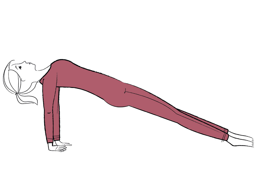 Yoga-Übung: Das Brett | Ayurveda Parkschlösschen Health Blog