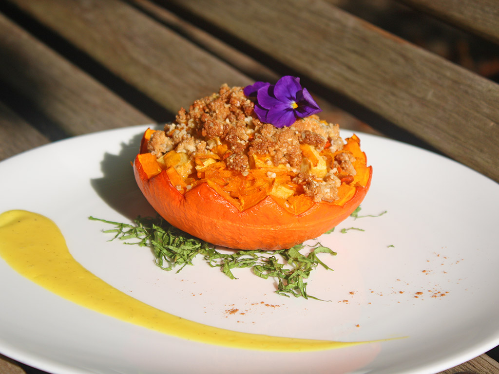 Ayurveda Rezept: Kürbis-Crumble | Ayurveda Parkschlösschen Health Blog