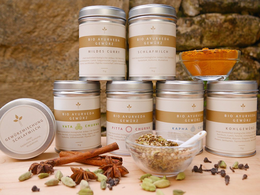 Ayurveda Parkschlösschen Bio-Gewürzmischungen