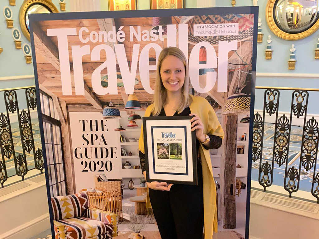Condé Nast Traveller Spa Awards 2020: Das Ayurveda Parkschlösschen ist Best Ayurvedic Retreat | Ayurveda Parkschlösschen Health Blog