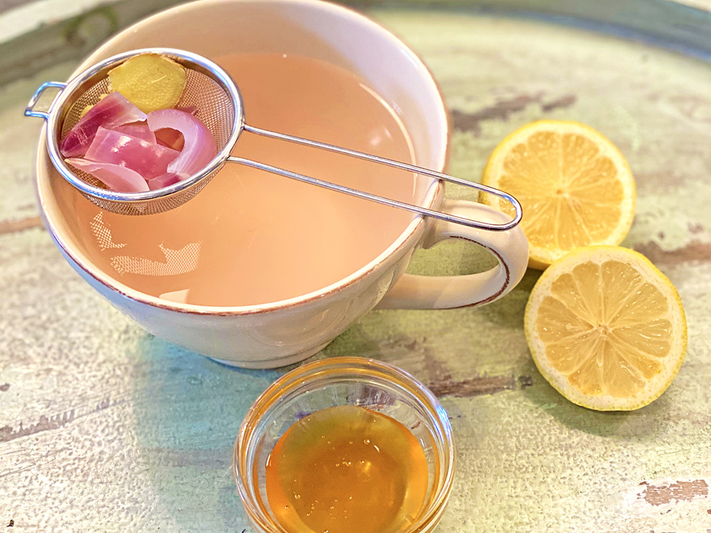 Zwiebeltee bei Erkältung | Hausmittel Rezept | Ayurveda Parkschlösschen Health Blog