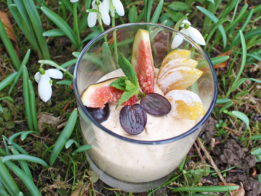 Vegane Mandel-Vanille-Creme | Ayurveda Rezept | Ayurveda Parkschlösschen Health Blog