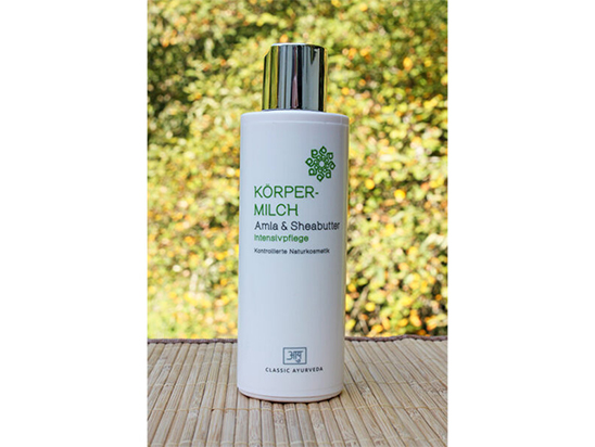Körpermilch Amla und Shea | Ayurveda Parkschlösschen Health Blog