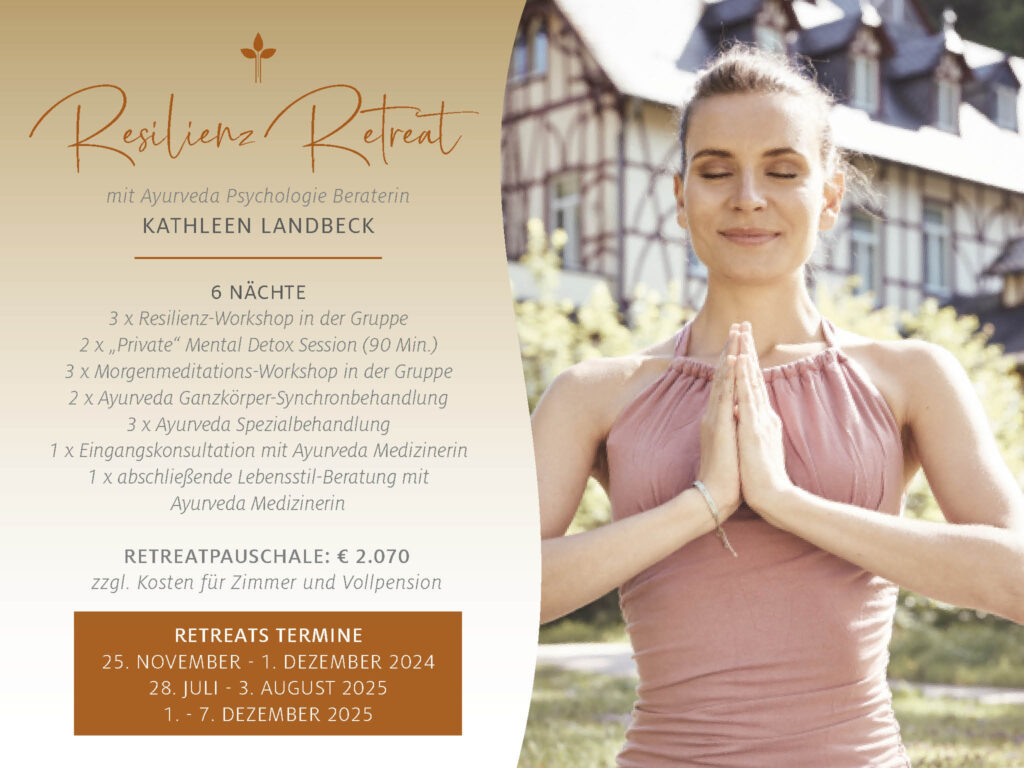 Ayurveda Parkschlösschen | Resilienz Retreat | Health Blog
