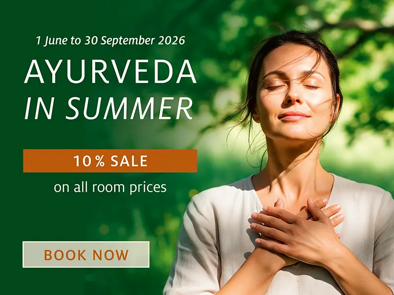 Summer offer: 10% discount on all room rates from June 1st to September 30th, 2026 - book now