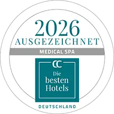 Bewertet mit "Ausgezeichnet" in 2026 von CC Die besten Hotels in der Kategorie Medical Spa